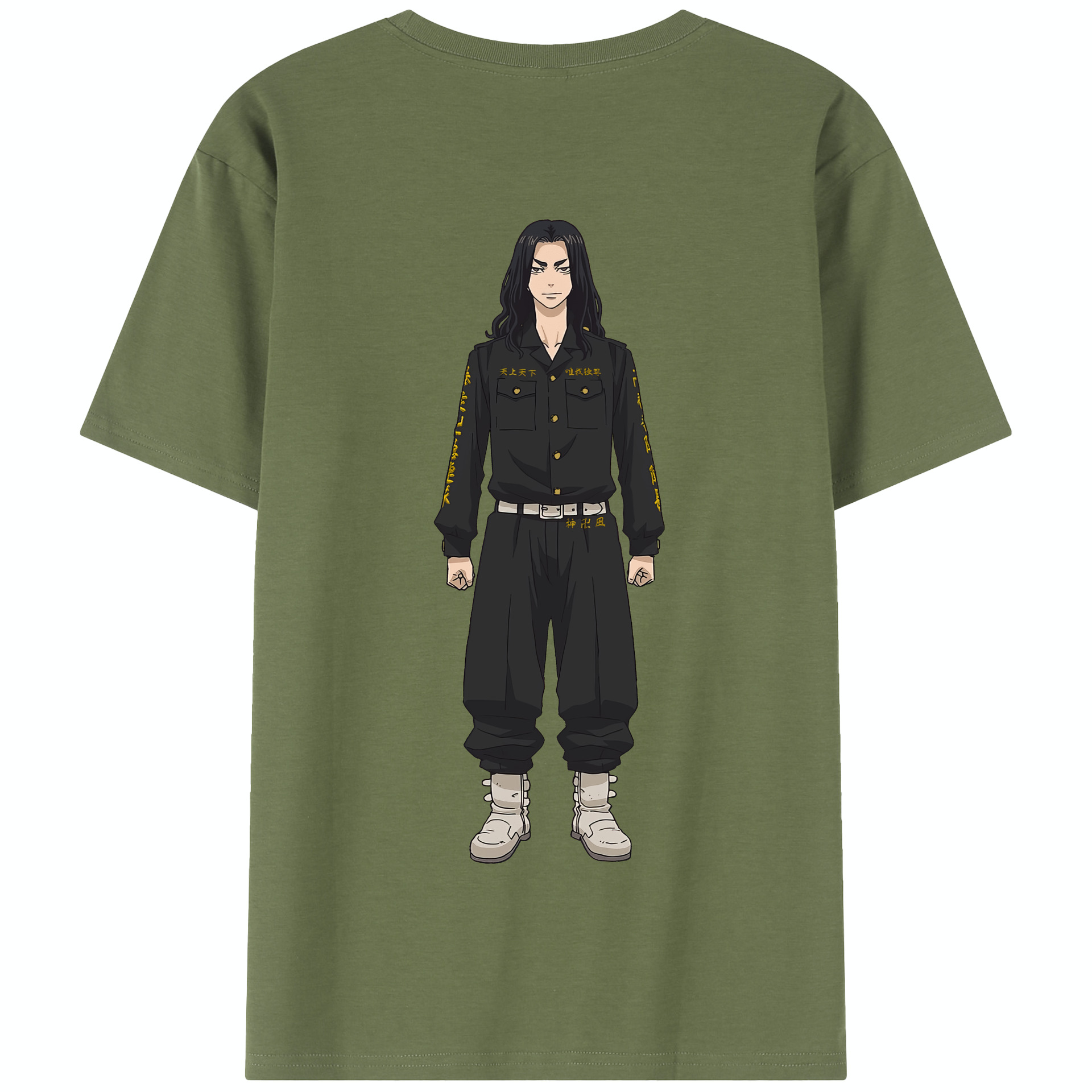（画像用） 東京リベンジャーズ Tokyo Revengers 綿100％半袖Tシャツ（背面プリント）
